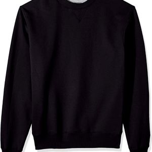 Black champion sweat shirt (size-adult medium)
